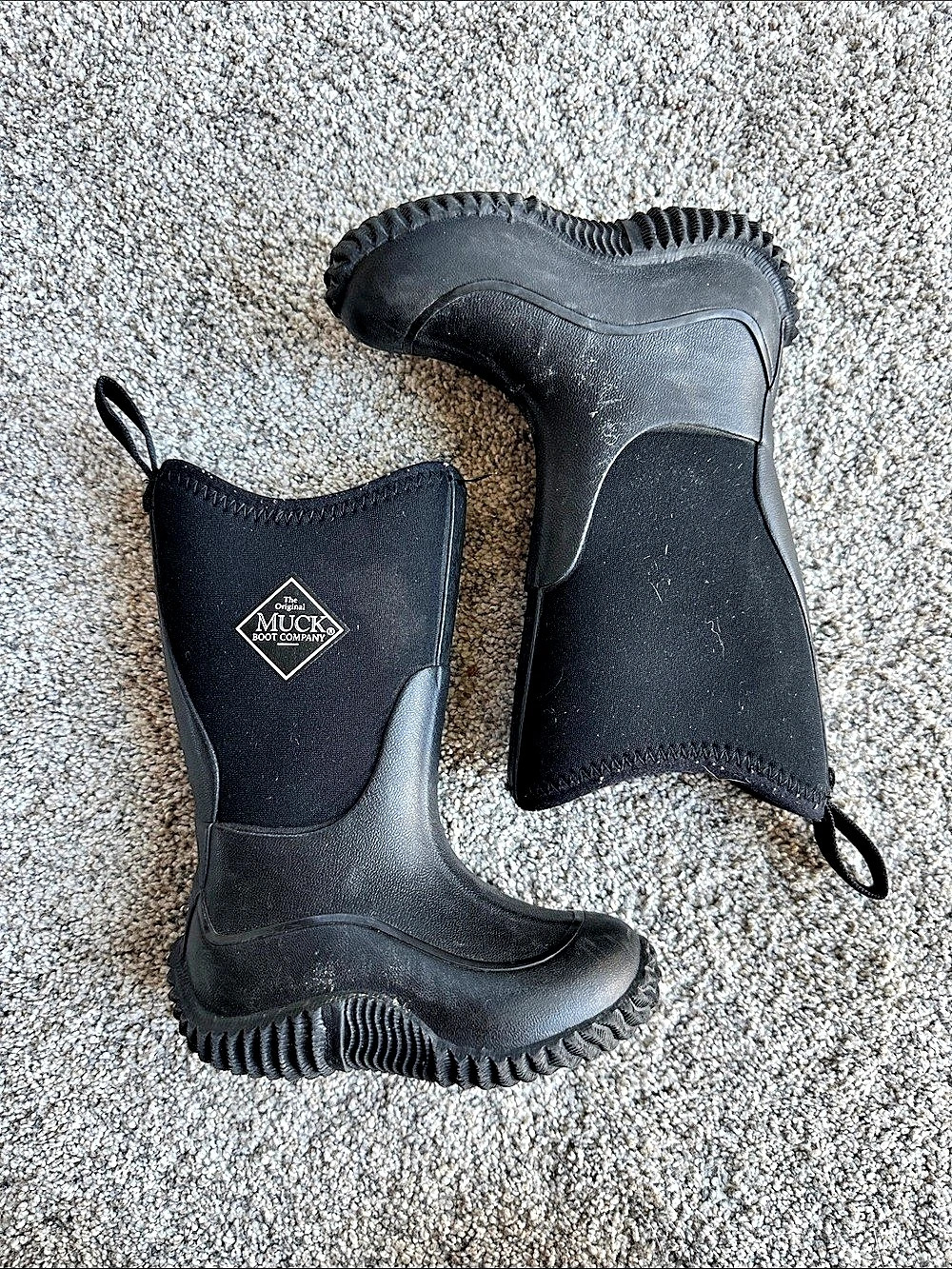 Muck Kids Rain Boots Black US 7